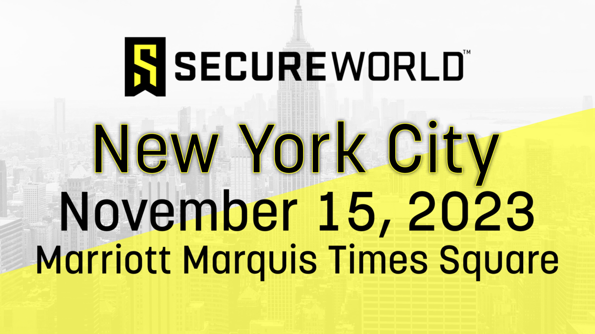 New York, NY 2023 SecureWorld